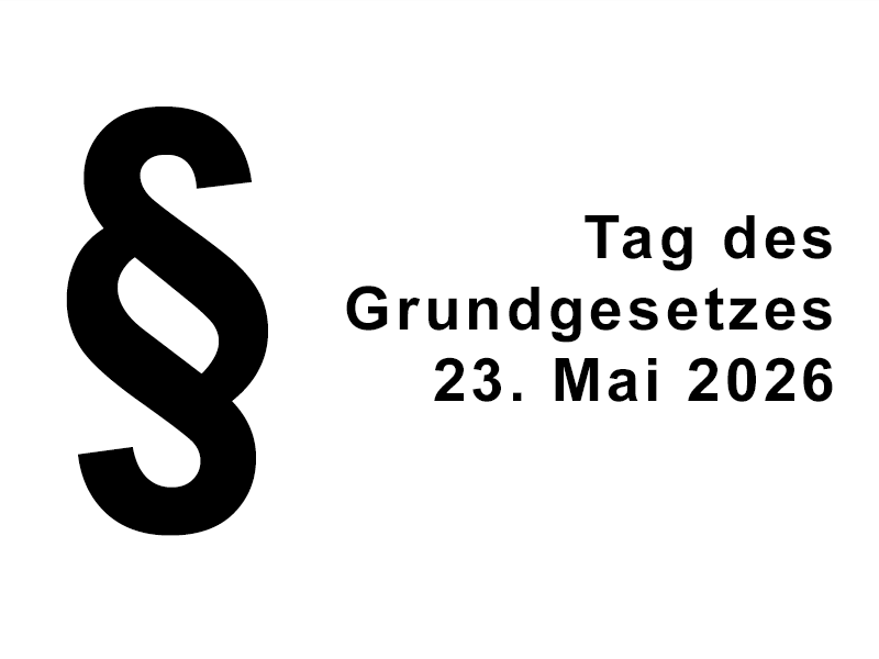 Glückwunsch zum Tag des Grundgesetzes – Demokratie beginnt vor Ort